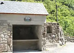 Le lavoir de Sia.