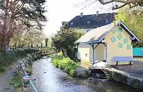 Lavoir de l'école en 2021.