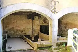 Le lavoir sous le séminaire.