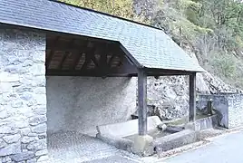 Le lavoir en 2017.