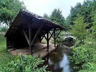 Lavoir sur le Bernin, à Vert