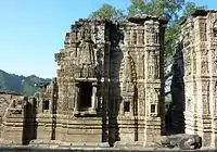 Temple de Laxmi Narayan à l'intérieur du Fort de Kangra