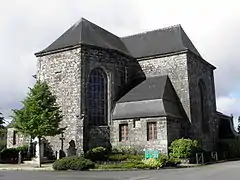 Église paroissiale Saint-Germain-et-Saint-Louis, le chevet.