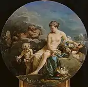 Le Printemps, par Jean Restout, musée de Versailles, inv. MV 7355.