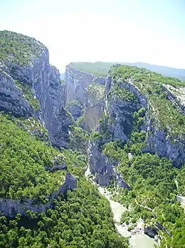 Le Point Sublime en dessous du village de Rougon