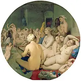 Ingres, Le Bain turc, 1862, Paris, musée du Louvre.