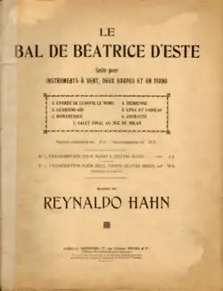 Image illustrative de l’article Le Bal de Béatrice d'Este