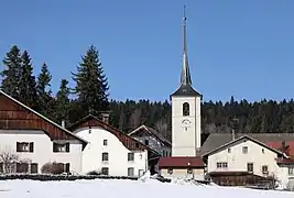 Entrée du village.