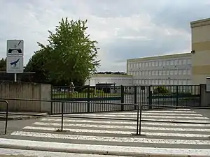 Le collège des Ménigouttes au Blanc en 2011.