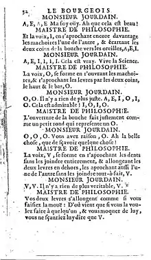 Facsimilé de l'édition de 1673 du Bourgeois gentilhomme