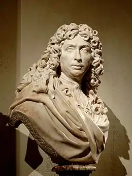 Charles Le Brun, buste, musée du Louvre.