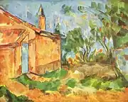Paul Cézanne, Le Cabanon de Jourdan (1916)