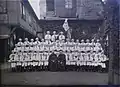 Un groupe en uniforme, vers 1920 (?)