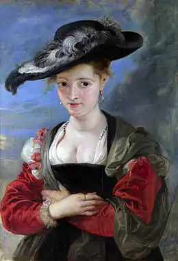 Pierre Paul RubensLe chapeau de paille (c. 1622-1625)