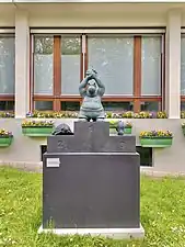 Statue du chat Podium.
