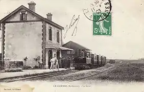 no 633, voie de 0,80, de 1895, no 5 des  Chemins de fer départementaux des Ardennes.