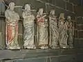 Le Faou : église paroissiale Saint-Sauveur, les six autres saints du porche