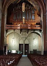 L'orgue depuis la nef