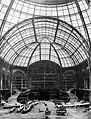 Le Grand Palais (Paris), partie intermédiaire et escalier d'honneur (en construction)