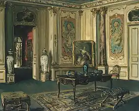 Le Grand Salon, Musée Jacquemart-André, 1913, au Metropolitan Museum of Art.