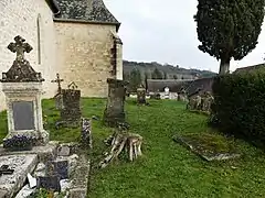 Le cimetière de Bersac.