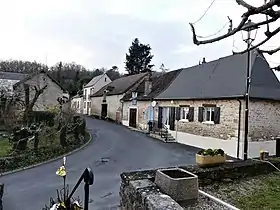 Le bourg de Saint-Lazare.