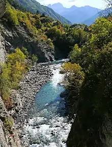 La vallée de l'Ubaye.