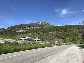 Vue du Méale depuis le hameau des Salettes.