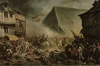 Jean Sorieul, La Bataille du Mans (1852), Le Mans, musée de la Reine Bérengère.