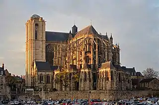 La cathédrale du Mans.