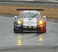 Victoire au circuit des 24 Heures du Mans 2013 dans la catégorie « GTE Am ».