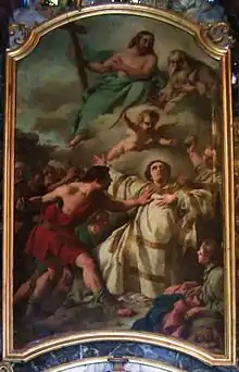 Le Martyre de Saint-Etienne par Jean-François de Troy.