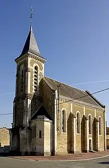 L'église de l'Immaculée-Conception.