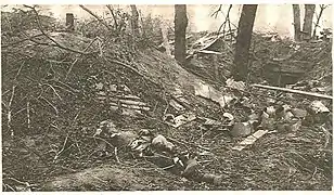 Destructions, 6 août 1916.