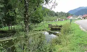 Vestiges du moulin du XIVe siècle.