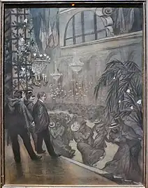 Le Moulin de la Galette, Charles Maurin (v. 1894).