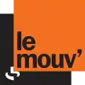 Logo du Mouv' de septembre 2005 à 2008.