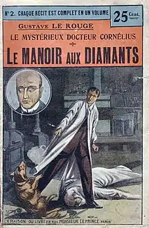 Le Manoir aux diamants, fascicule no 2, 1912.