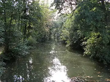 La rivière Nahon en 2005.