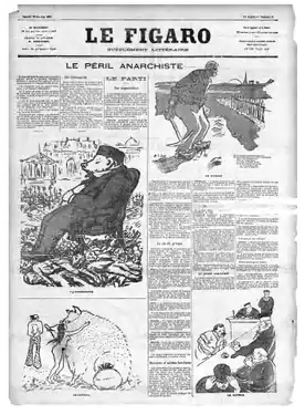 Supplément littéraire du dimanche du Figaro en 1894.