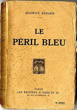 couverture du roman Le Péril bleu
