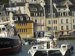 Le port en période animée.