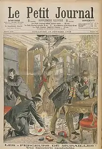 Des perceurs de murailles vus par Le Petit Journal, 19 février 1905.