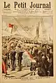 Les obsèques officielles - Le Petit Journal du 30 juillet 1905