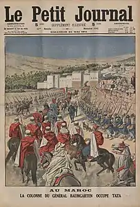 La campagne du Maroc vue par Le Petit Journal, 24 mai 1914.