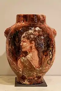 Vase (entre 1872 et 1881), Genève, Petit Palais.