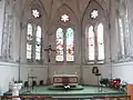 L'église Saint-Jean-Baptiste (intérieur).