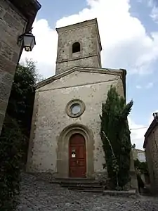 Église catholique du Poët Célard.