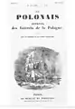 Une du Polonais, Journal des intérêts de la Pologne, numéro XIX, 1835