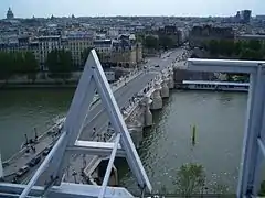 Le pont Neuf vu du haut de la Samaritaine.